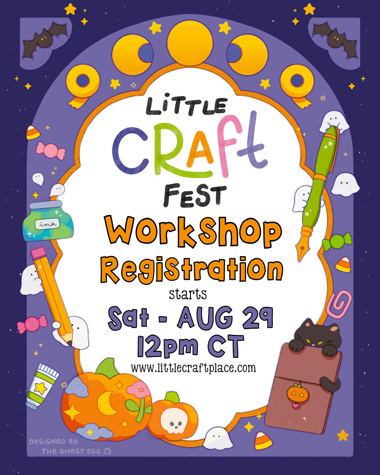 Fall Market + Spooky Little Craft Fest Workshop