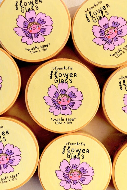 Flower Girls Washi Tape