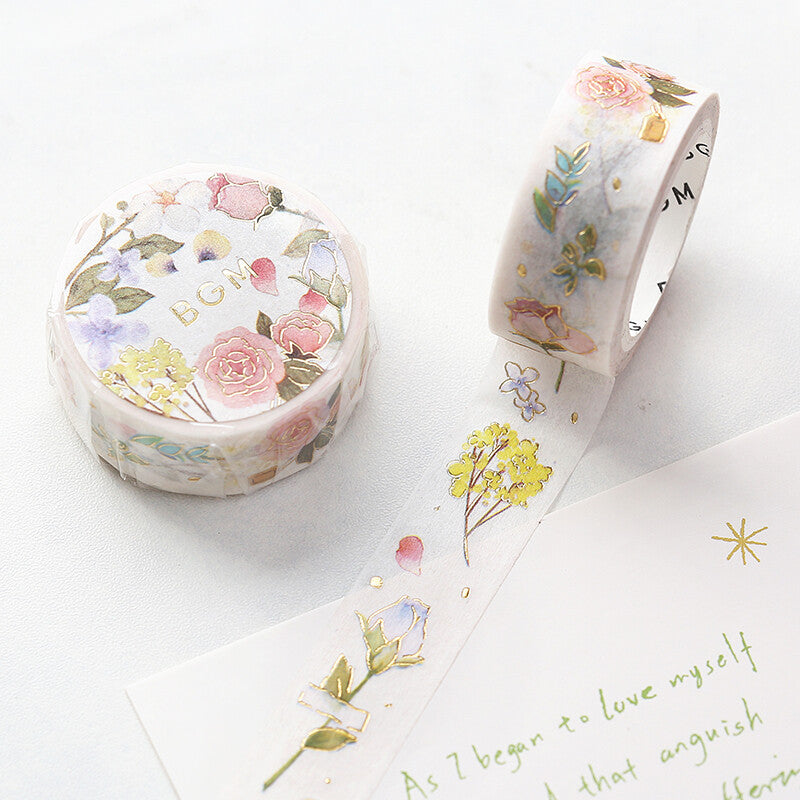 Flower Poem Washi Tape