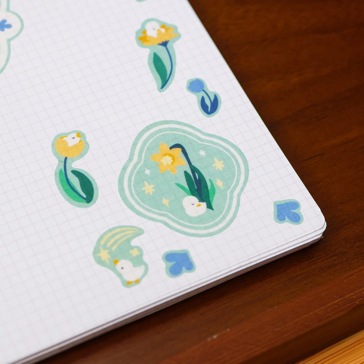 Sticker Sheet: 6 x 3 inches
Sticker Sheet Package: 7 x 3 inches
Printed in China
Design © Thousand Skies