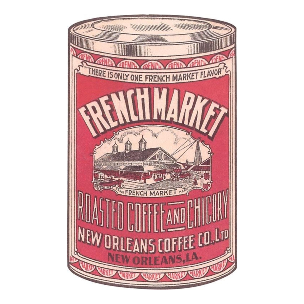 Elevate your inventory with this classic 3.5" x 5.5" postcard featuring an image from our Coffee & Tea collection titled French Market Coffee and Chicory.
