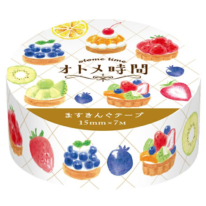 Furukawashiko Fruit Tart Washi Tape
