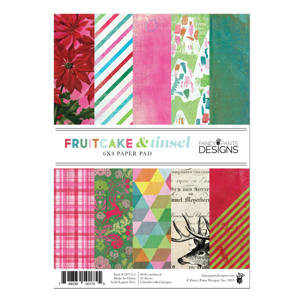 Fancy Pants Designs Fruitcake & Tinsel 6x8 Pad