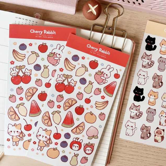 Fruits Galore Sticker Sheet