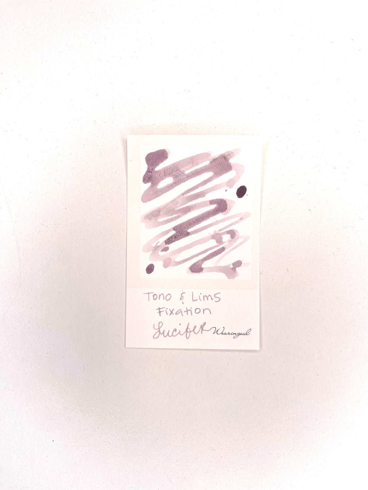 TONO & LIMS Ink - Fixation - Rose Color Collection - Lucifer