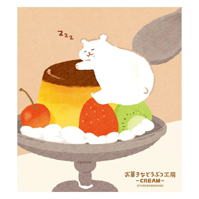 Introducing the cute memo pads from the "Okashina Animal Studio" collection! The Japanese word "okashina" comes with 2 different meanings; one which means funny and one which means sweets. These are both depicted well within the different memo designs that you will see in this collection.