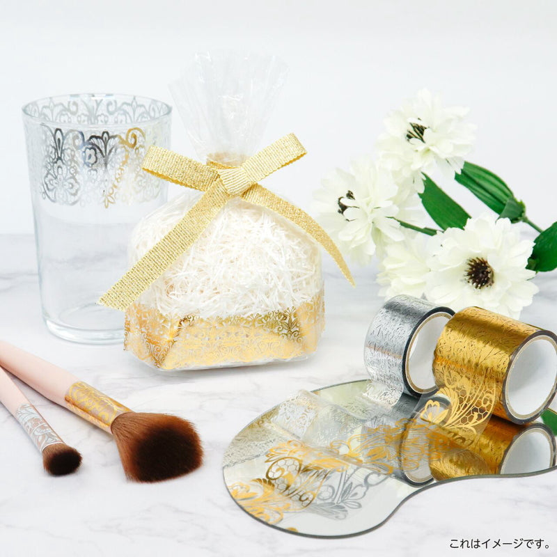 Cinta adhesiva transparente PET con encaje Beauty MONDE GR4079