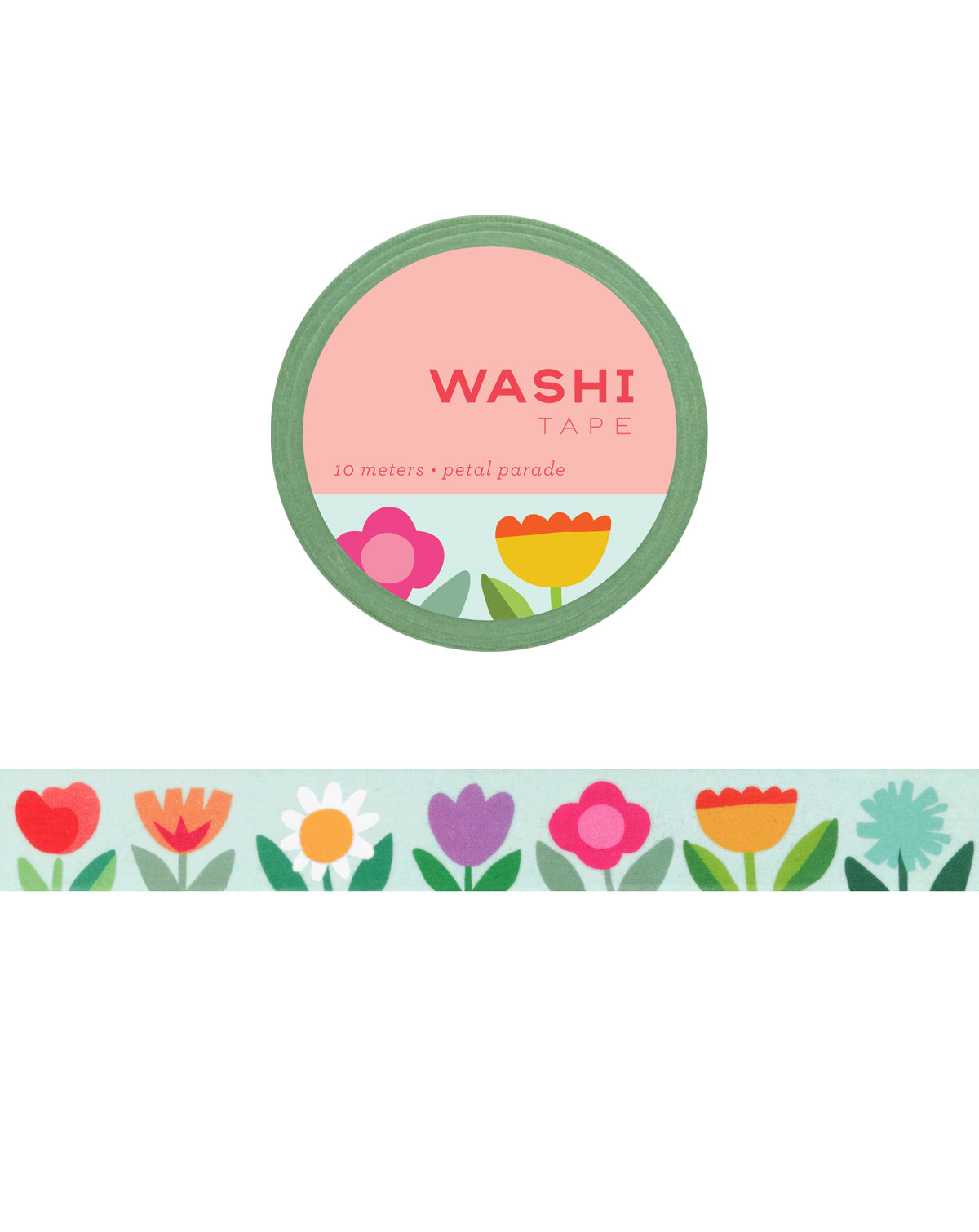 Petal Paradise Washi Tape