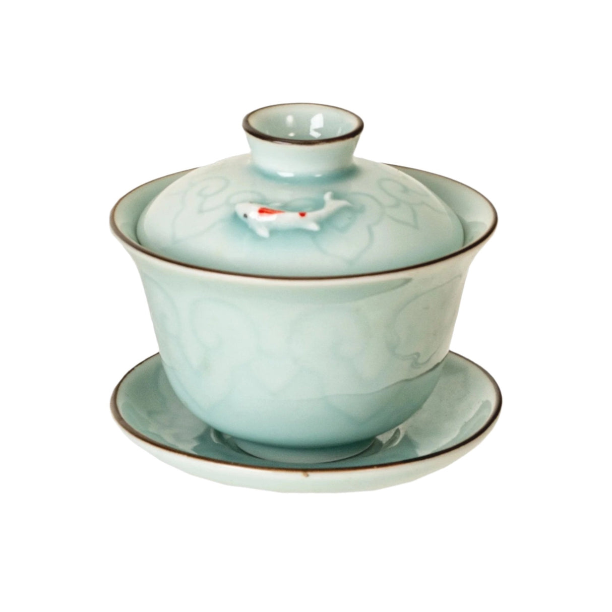 This classic gaiwan teapot is the perfect brewing vessel for many styles of premium teas such as oolong and pu'er
Size: 2" H x 3.25" W x 3.75"D
Capacity: 5oz (150ml)
Material: Porcelain
Origin: China