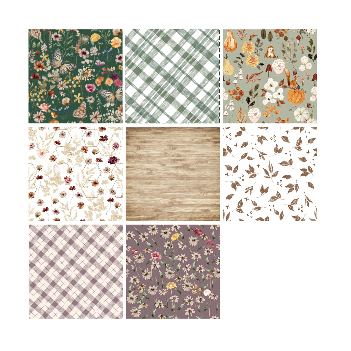 Ginger Snap Accent 6x6 Single Sided Paper Pack - 16 Pcs