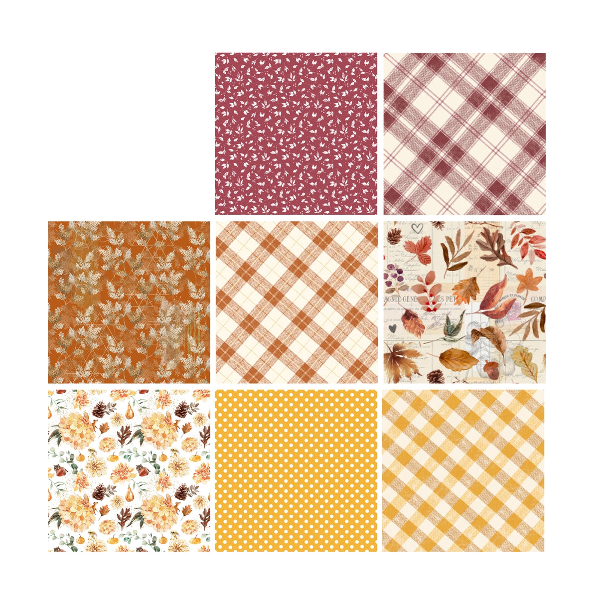Ginger Snap Accent 6x6 Single Sided Paper Pack - 16 Pcs