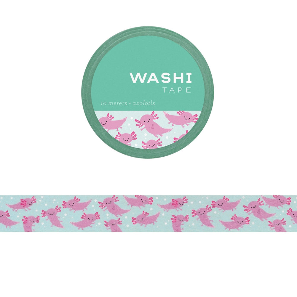 Girl of All Work Axolotls Washi Tape