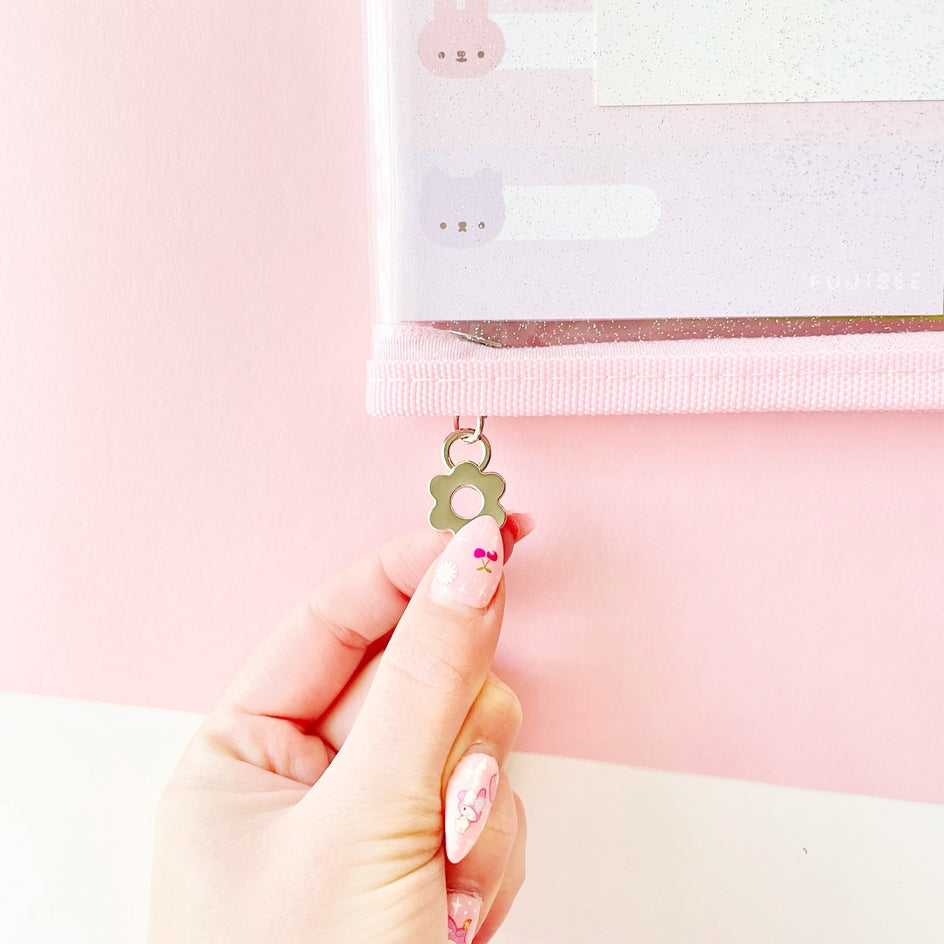 Glitter Zip File Folder