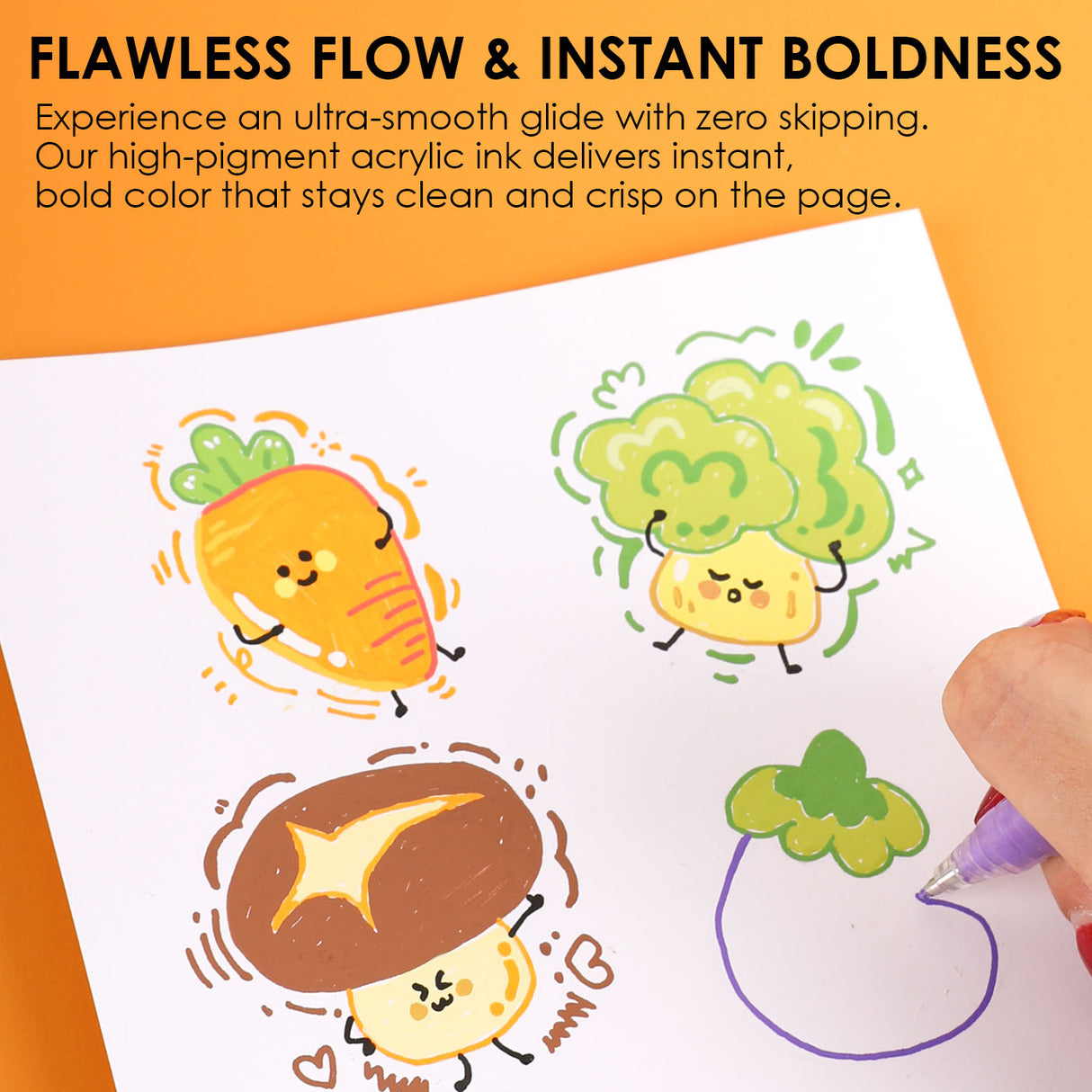 Unleash your creativity with the Grable Bold & Bright Coloring Kit! This collection is your all-in-one artistic adventure, combining smooth, vibrant acrylic gel pens with high-quality themed coloring books. Whether you are an experienced colorist or just starting out, this kit provides everything you need to transform your drawings, journals, and crafts into dazzling, colorful masterpieces. Get ready to experience true color with unmatched performance.