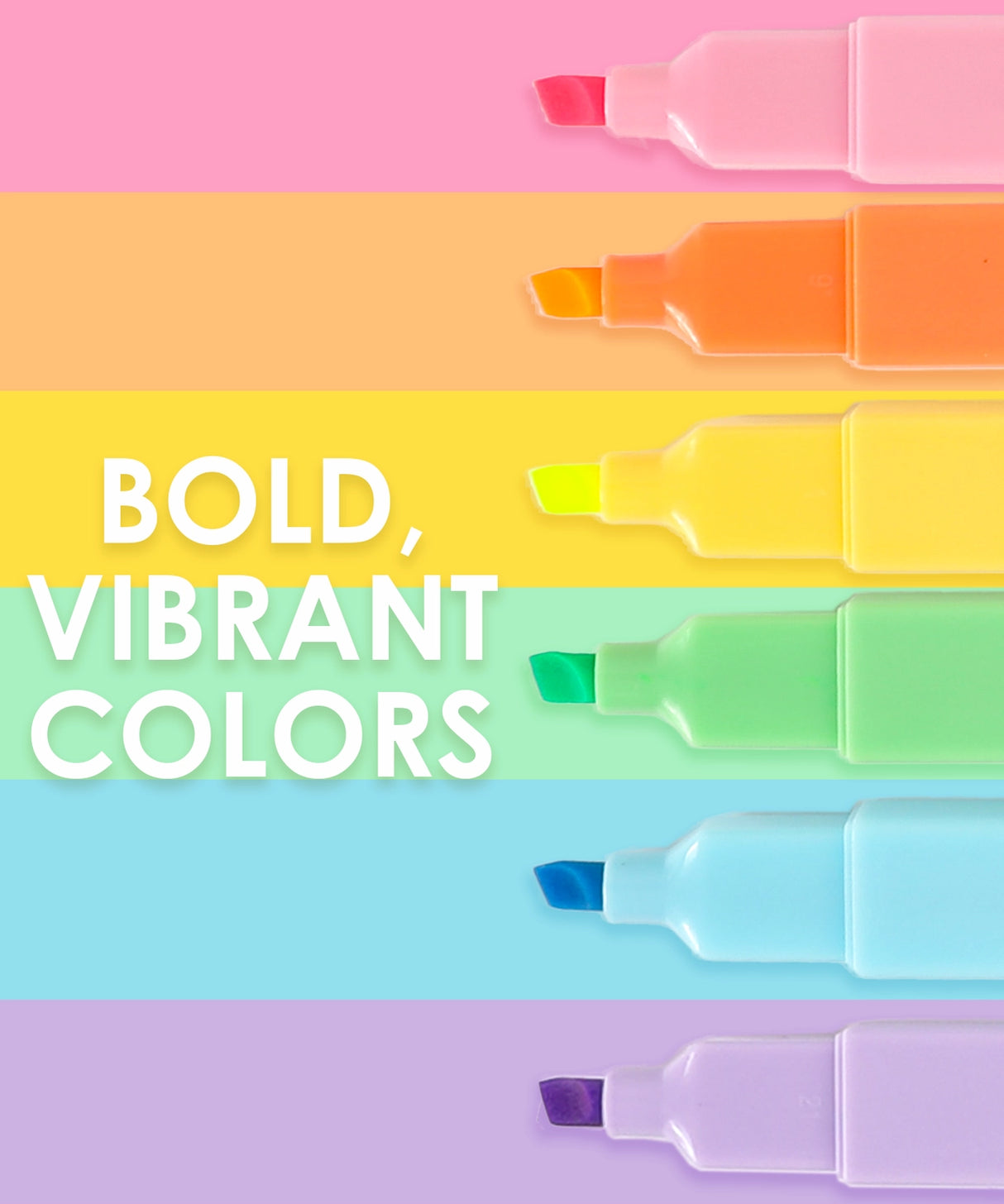 Add a pop of vibrant color and a burst of fruity fragrance to your notes with the Grabie 6 Scented Highlighters set! These premium highlighters combine bold neon inks with a smooth, smudge-free formula that is perfect for studying, planning, and creative journaling.
6 DELICIOUS FRUIT SCENTS - Make your notes smell as good as they look! Each of the six highlighters features its own unique, delightful fruit fragrance corresponding to its neon color: strawberry, orange, lemon, apple, blueberry, and grape.
FAS