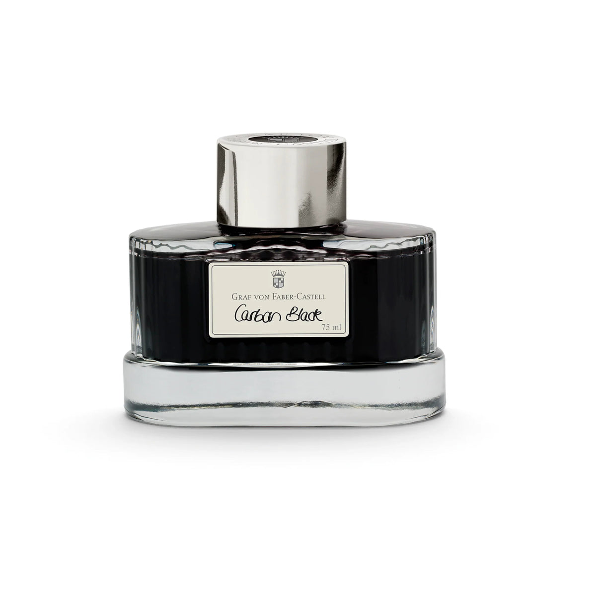 This 75ml bottle features a document‑proof ink formula that is smudge‑resistant, reproducible, lightfast, and fully waterproof. It cannot be erased and stands up to a wide range of chemicals and solvents. Crafted with the highest‑quality ingredients, Graf von Faber‑Castell inks deliver a consistently smooth, even flow. The refined glass bottle adds a touch of sophistication, making this rich black ink as beautiful to display as it is reliable to use.