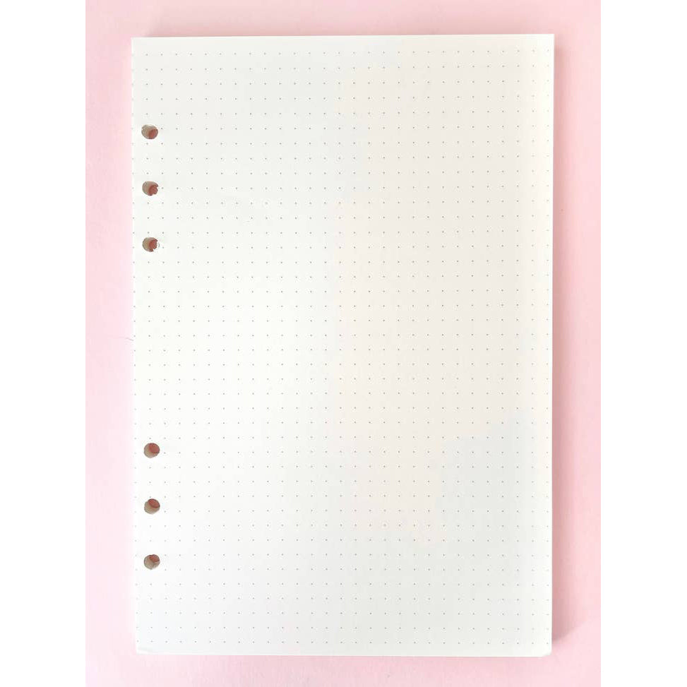 Inserto A5 - Recambios de página punteada