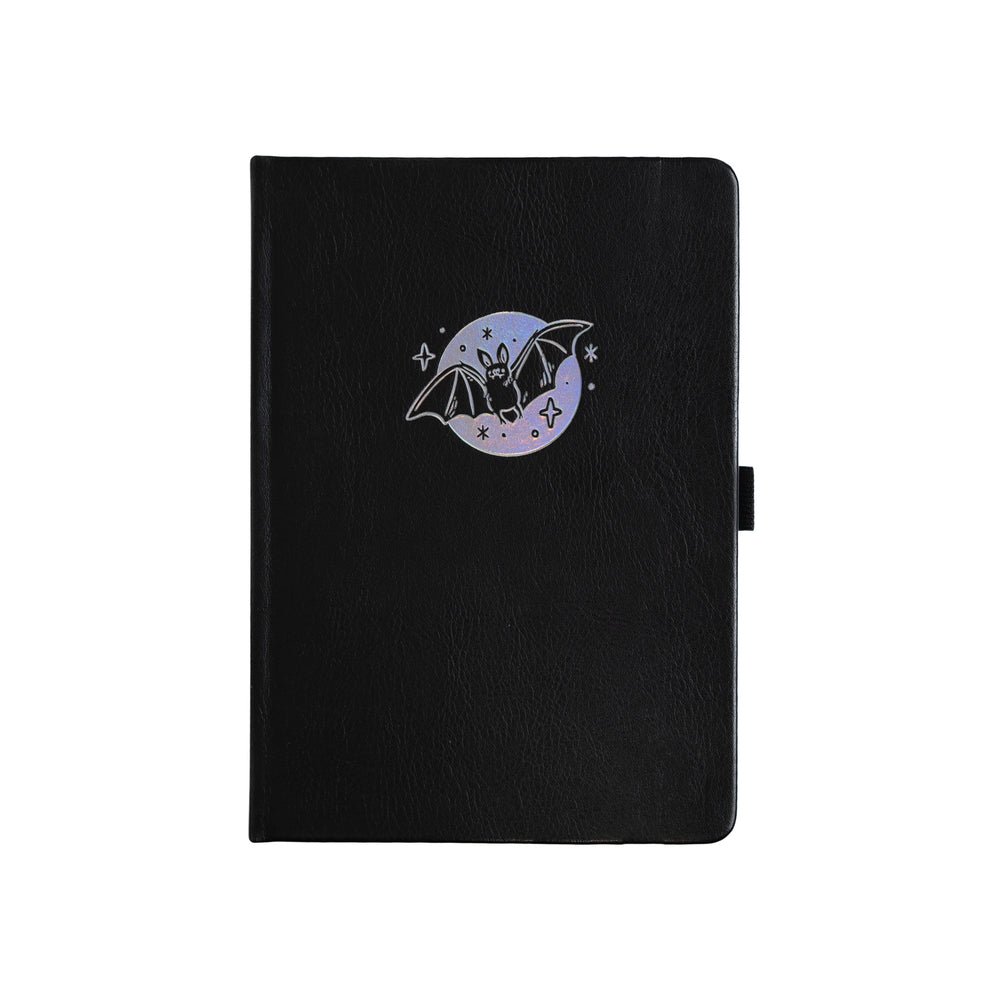 Archer and Olive - Cute Bat Dot Grid Notebook