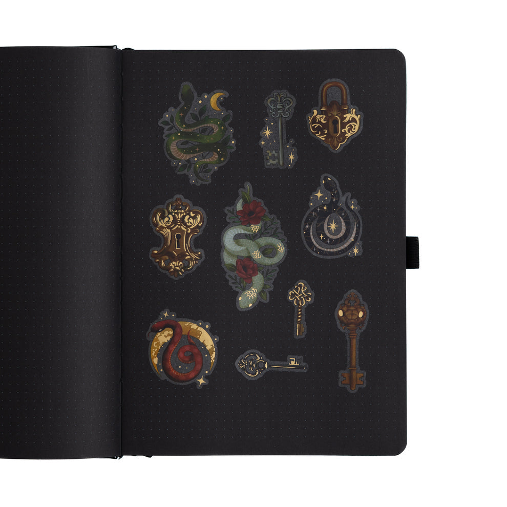 Archer and Olive - Coiled Key Sticker Set