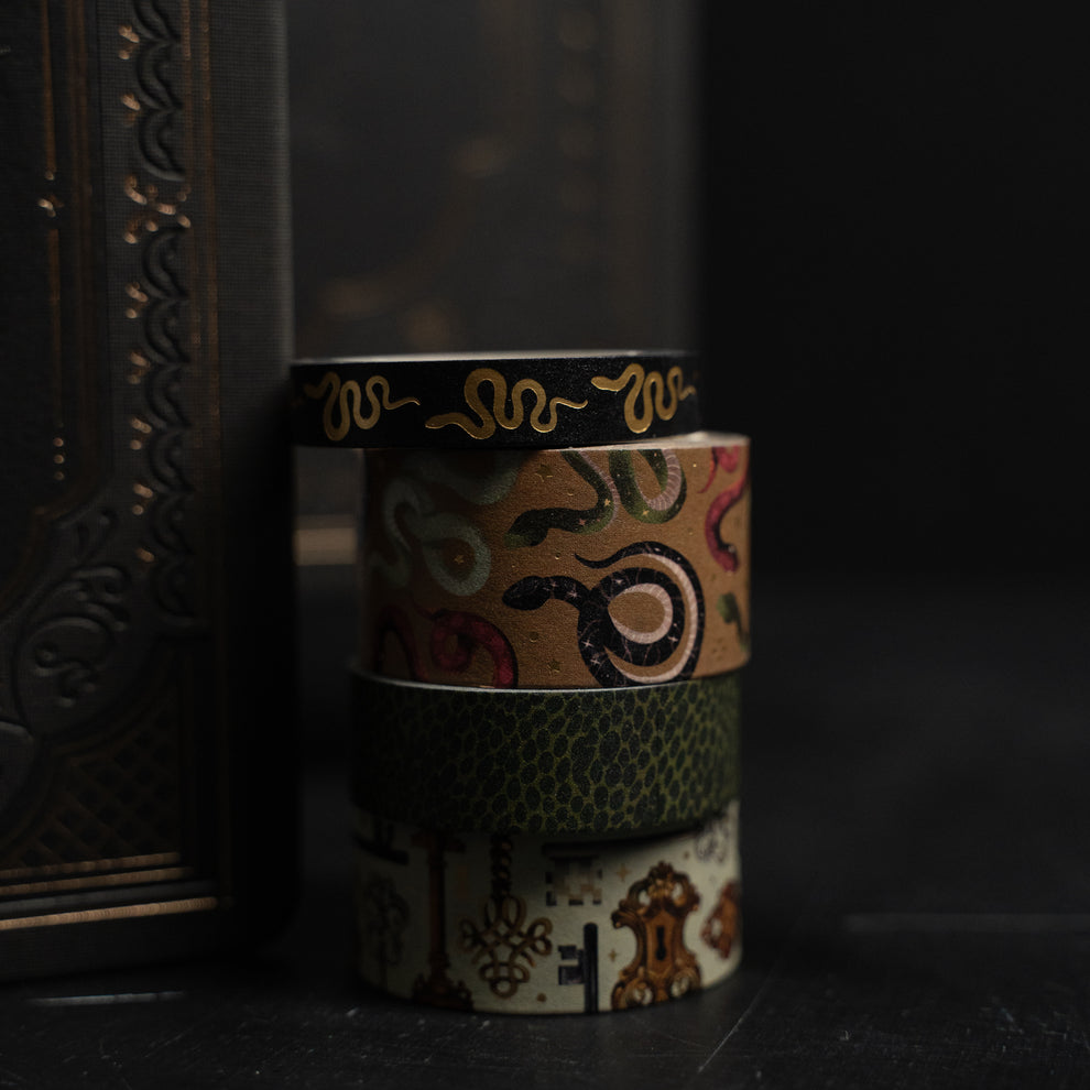 Archer and Olive Coiled Key Washi Tape Set