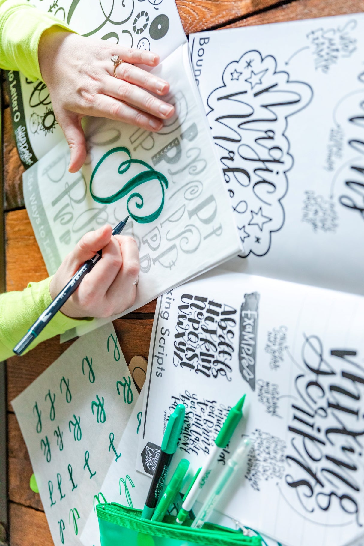 Intermediate Hand Lettering: Faux-ligraphy with NatterDoodle