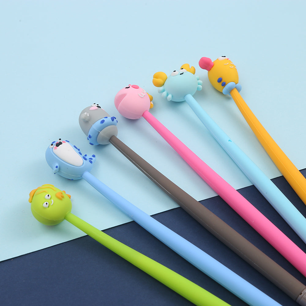 Happy Sea Animals Gel Pen