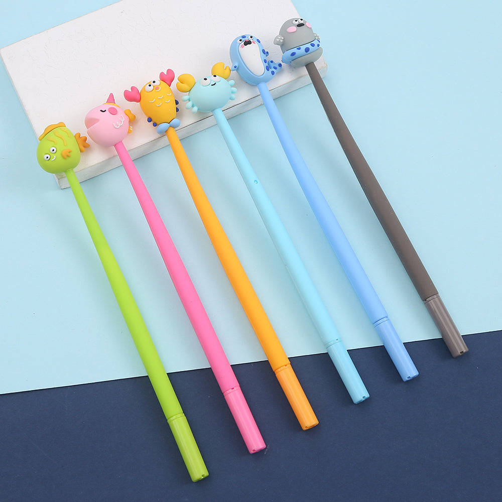 Happy Sea Animals Gel Pen