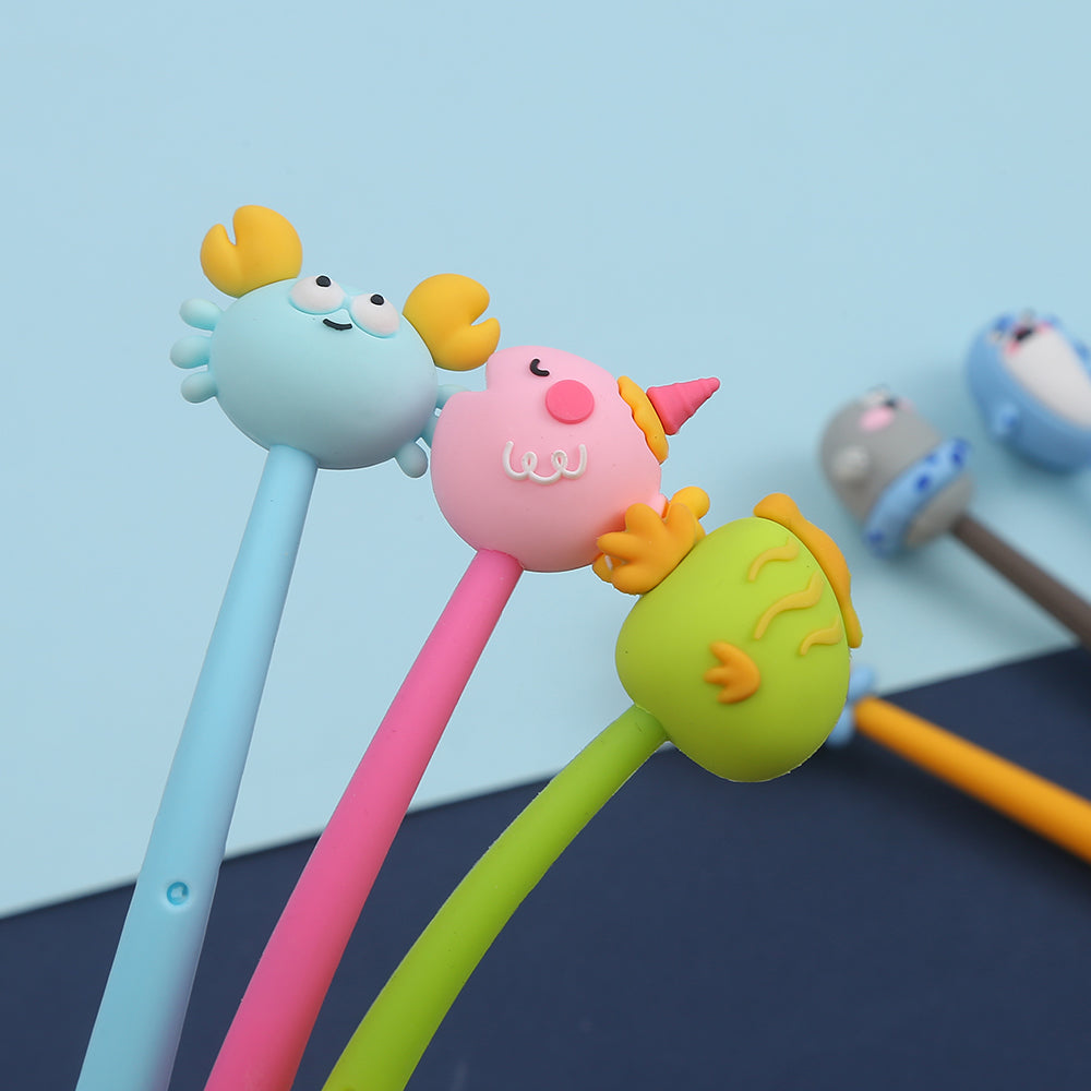 Happy Sea Animals Gel Pen