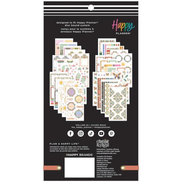 Happy Planner Big Sticker Value Pack- Golden Meadow by Caroline Alfreds
