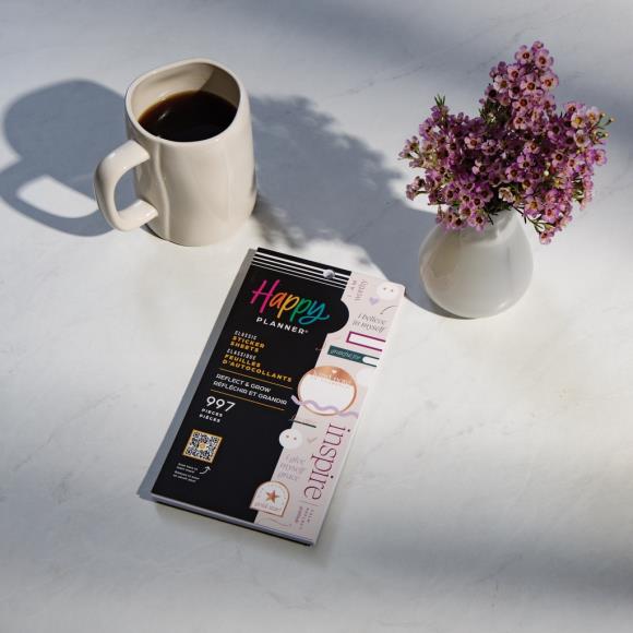 Happy Planner Classic Sticker Value Pack - Reflect & Grow