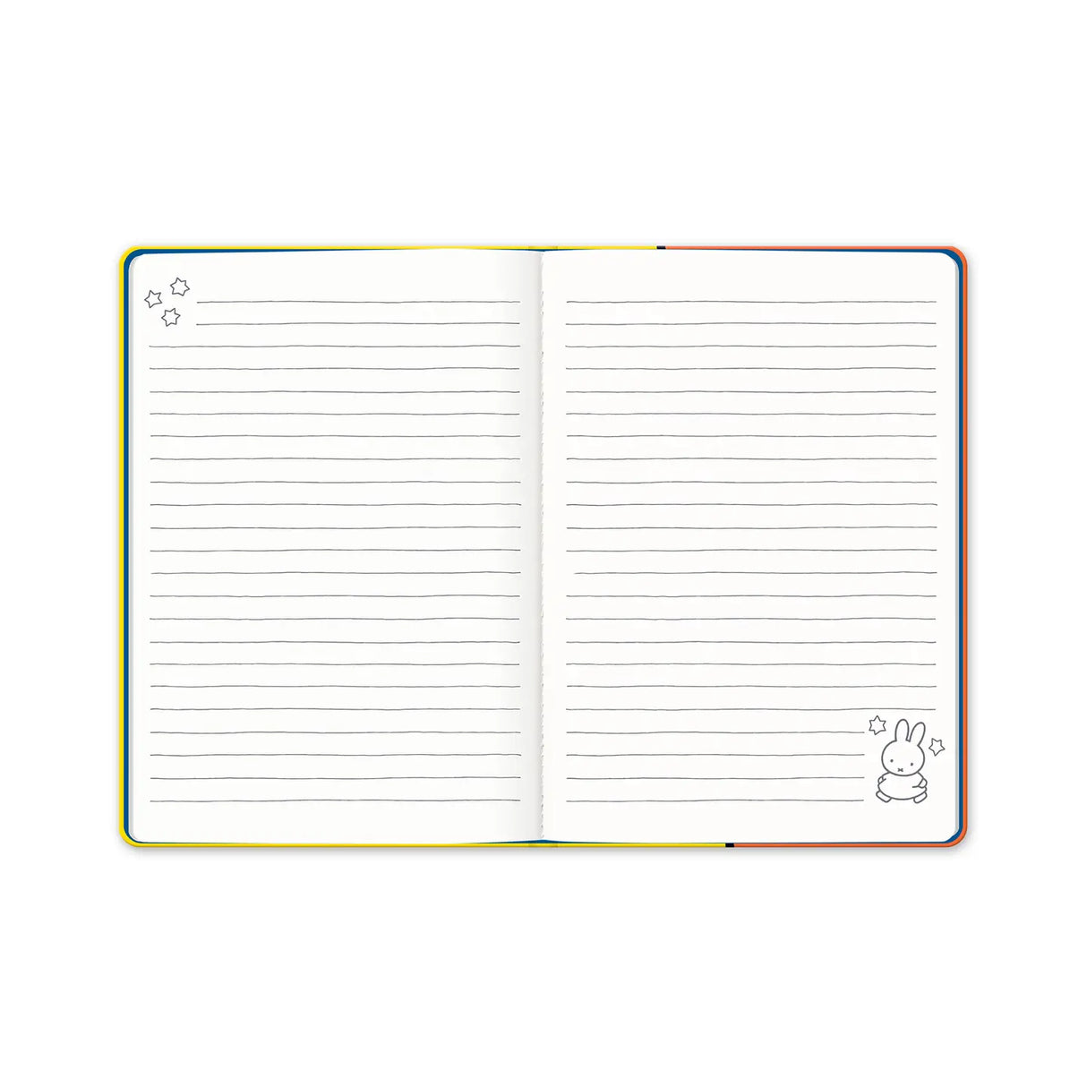 Jot down your thoughts in the cutest way with this Hardcover Notebook with Enamel Bookmark! Featuring a sturdy cover with an adorable Miffy design, it’s as charming as it is functional. Inside, you’ll find 216 lined pages made from 100 gsm acid-free, recyclable paper—perfect for all your notes, doodles, and ideas. The brass-and-enamel Miffy bookmark makes sure you never lose your place, adding a little extra charm to your writing experience.