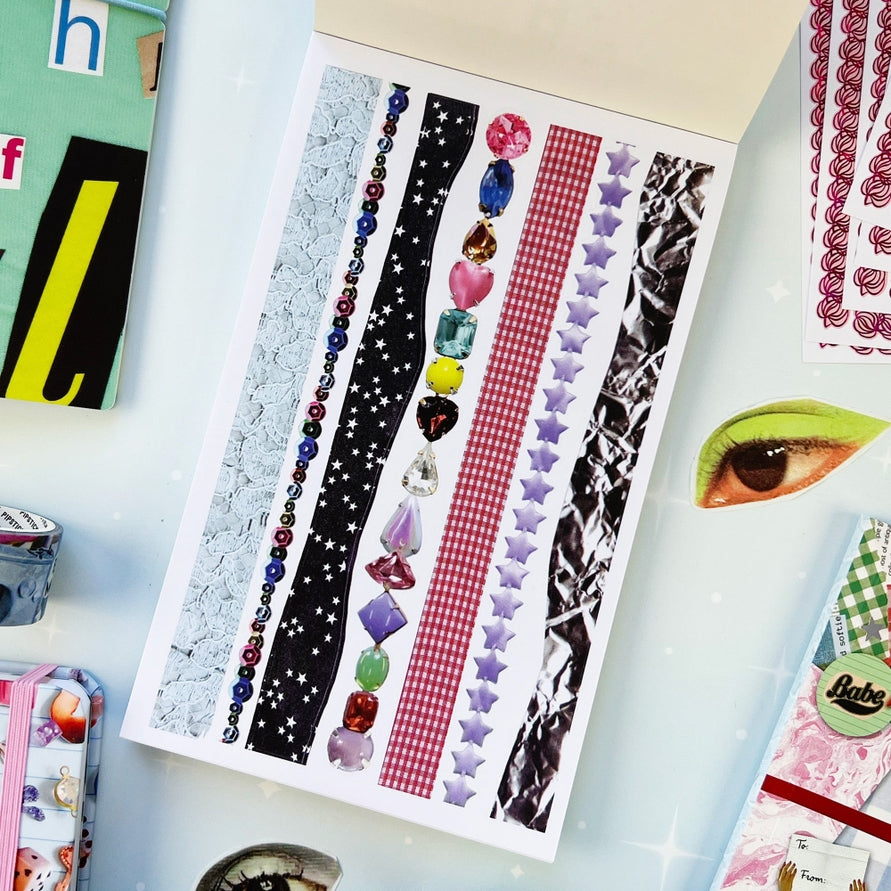 Pipsticks - Haricot Vert Dreamworld Junk Journal Sticker Book