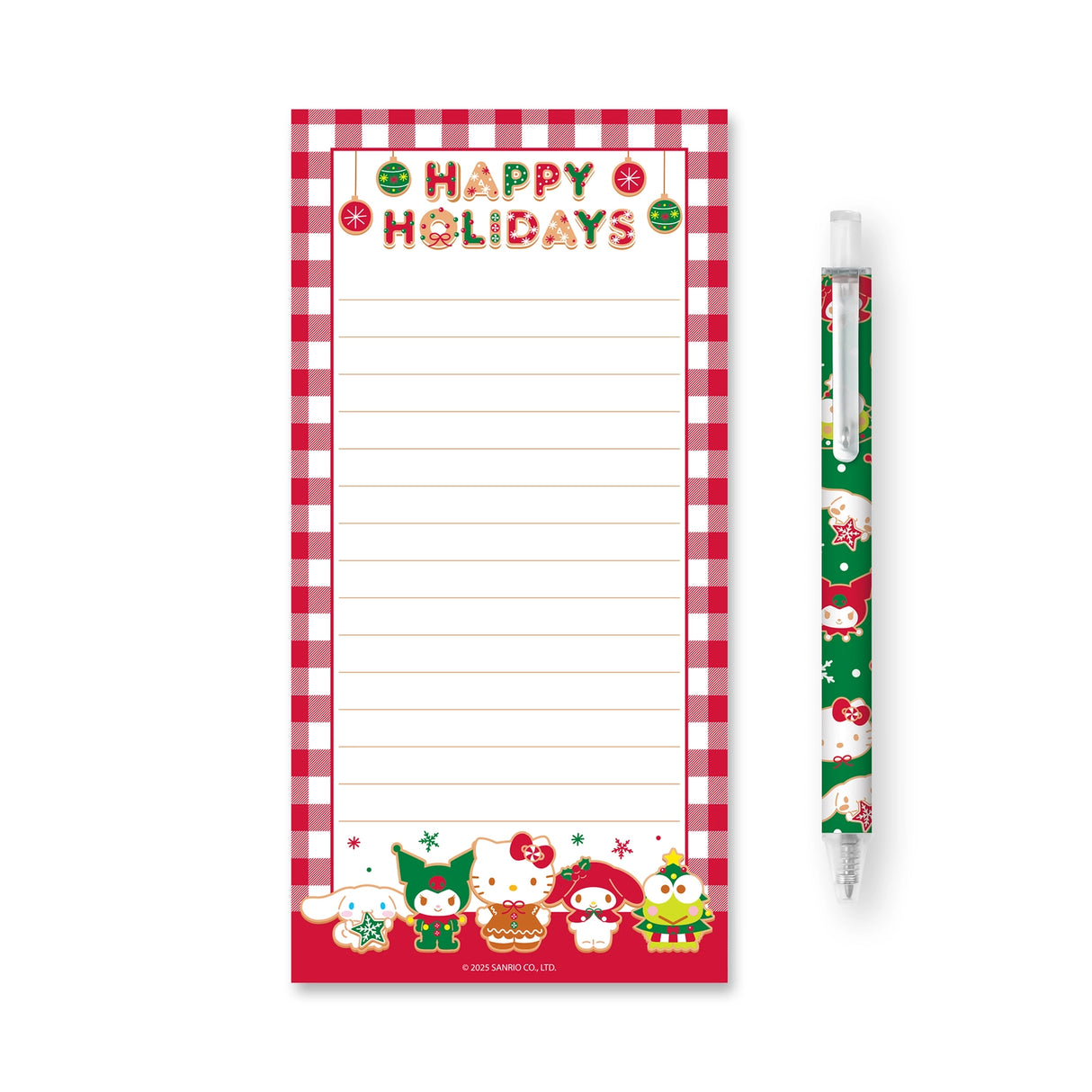 List Pad: 4"w × 8"h; 70 sheets
Includes 1 black-ink gel pen
Features a 70-page list pad with a magnetic backer that easily attaches to any magnetic surface
Comes with a smooth-writing black-ink gel pen