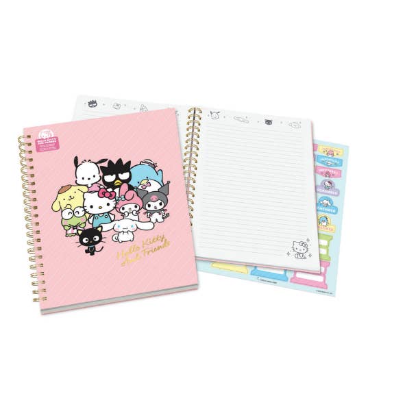 Hello Kitty and Friends Extra-Large Spiral Notebook