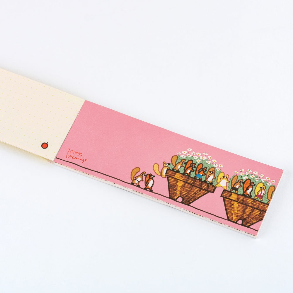 Hobonichi 100%ORANGE: Letter Set - Squirrel’s Moving Day