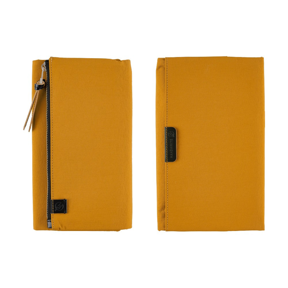 Hobonichi 2026 Weeks Cover Tragen: Mustard Interior