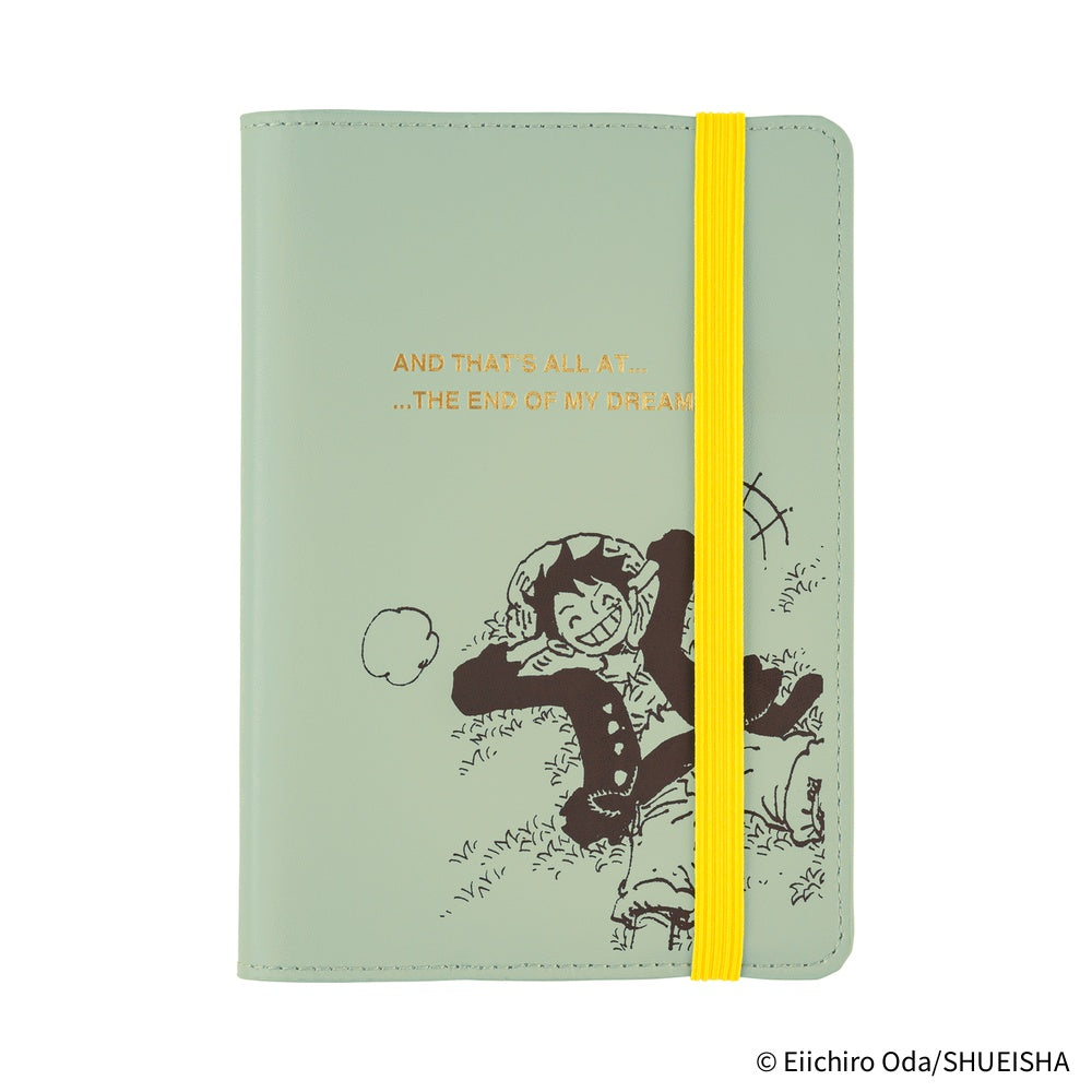 Hobonichi Techo 2026 Original Book & Cover A6 - ONE PIECE magazine End of Luffy’s Dream (Mint Green)