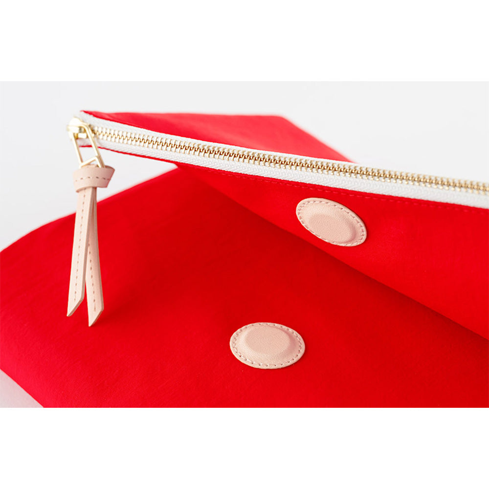 Hobonichi Techo A5 Cover - Tragen: Red