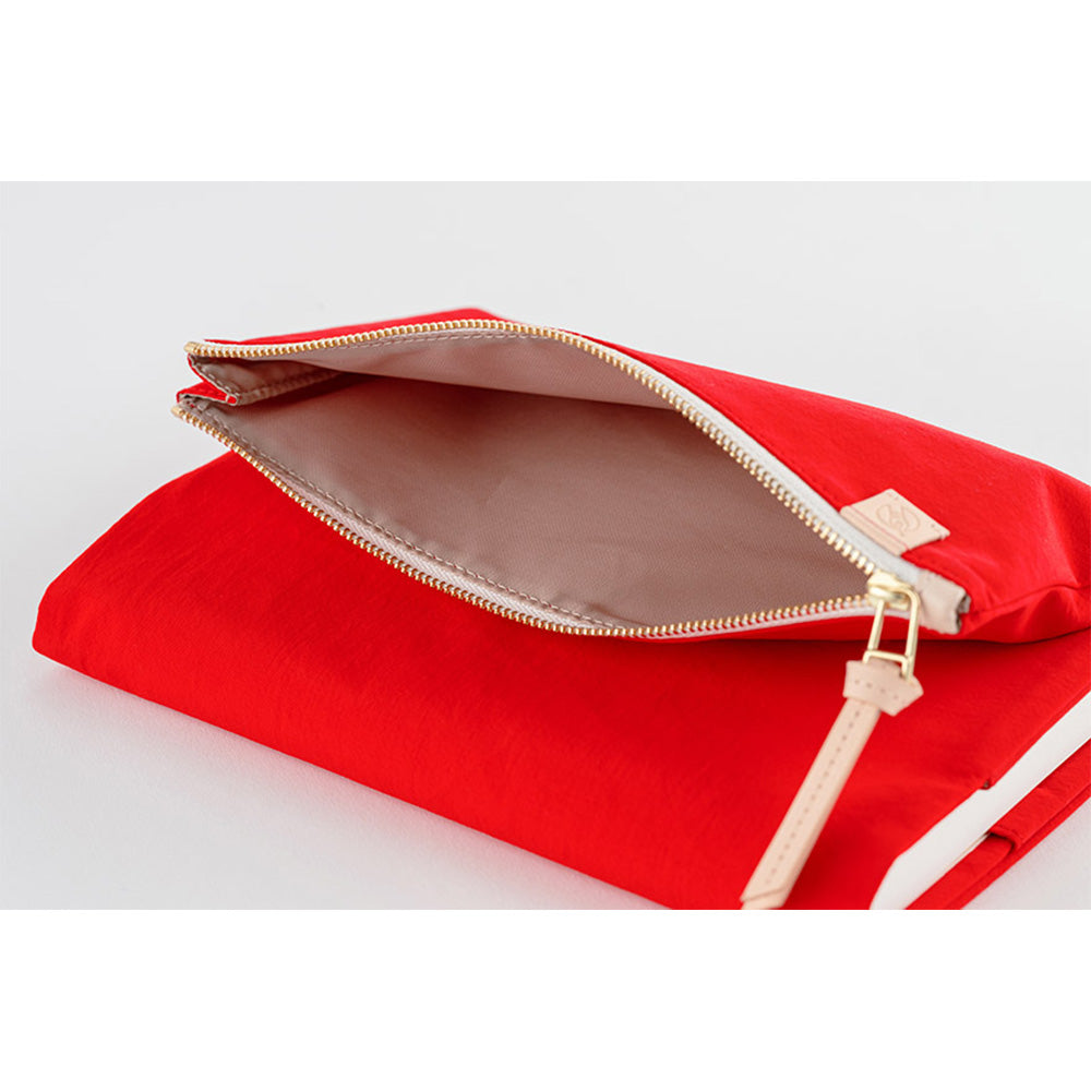 Hobonichi Techo A5 Cover - Tragen: Red