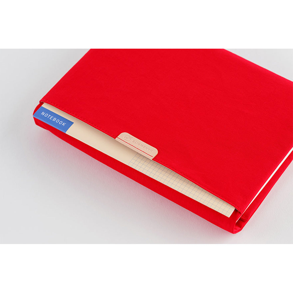 Hobonichi Techo A5 Cover - Tragen: Red