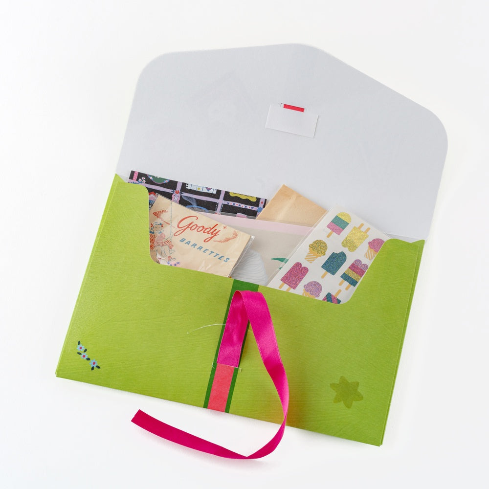 Hobonichi Yumi Kitagishi: White Cat’s Mini Folder