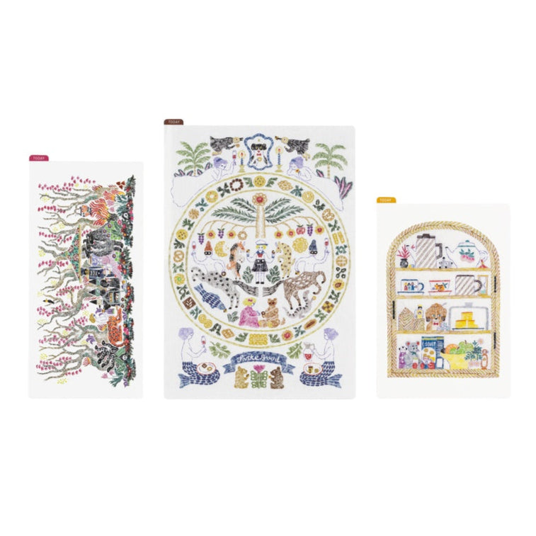 Hobonichi iyo okumi: Hobonichi Pencil Board (Happy Tea Time - Group Party)