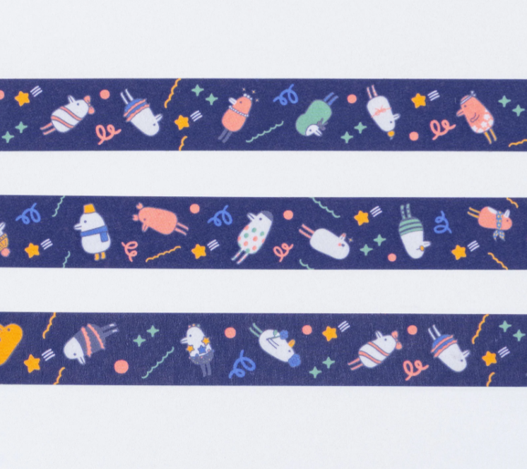 Hobonichi Hobotoridori "Twinkle" Washi Tape 15mm