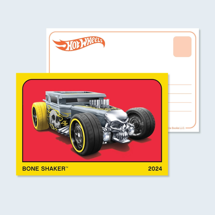 Great Gift: This luxe postcard set includes 100 different full-color images printed on quality cardstock, housed in a sturdy keepsake box with a lifting ribbon. Perfect for sending, displaying, or giving as a set, these charming cards will bring joy to Hot Wheels™ fans and car collectors of all ages.