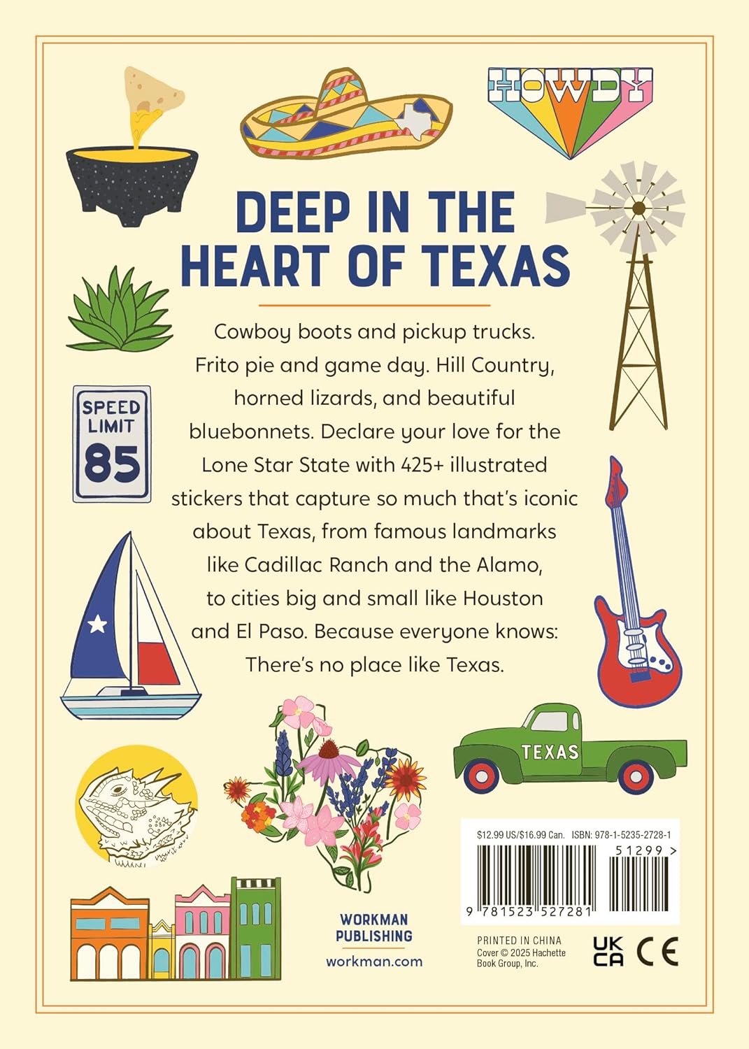 I Love Texas Sticker Book