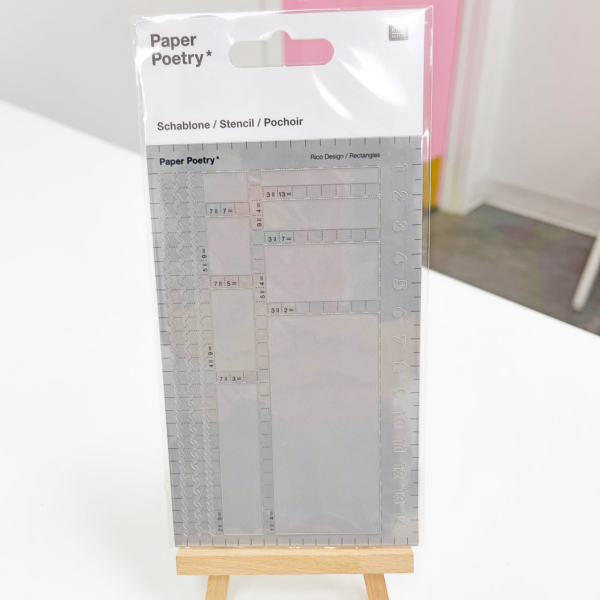 Journaling Stencil Rectangles