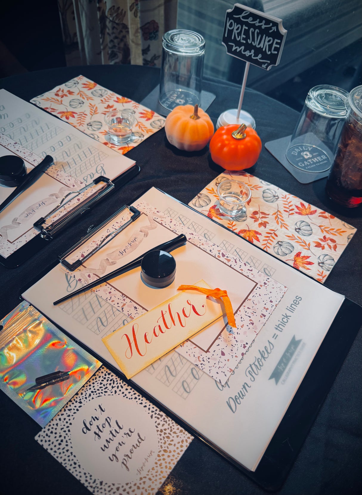 Sip & Script Calligraphy Workshop with Alma Roberts
