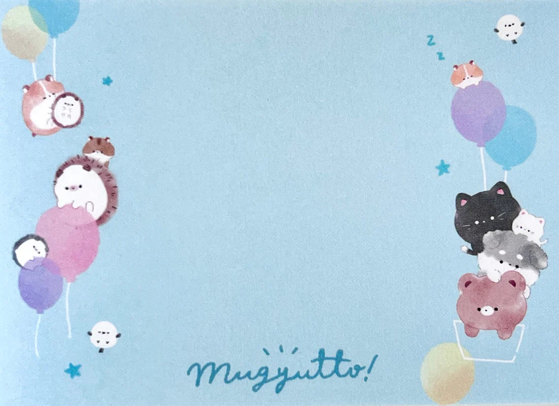 Hedgehog and Hamster Mini Notepad