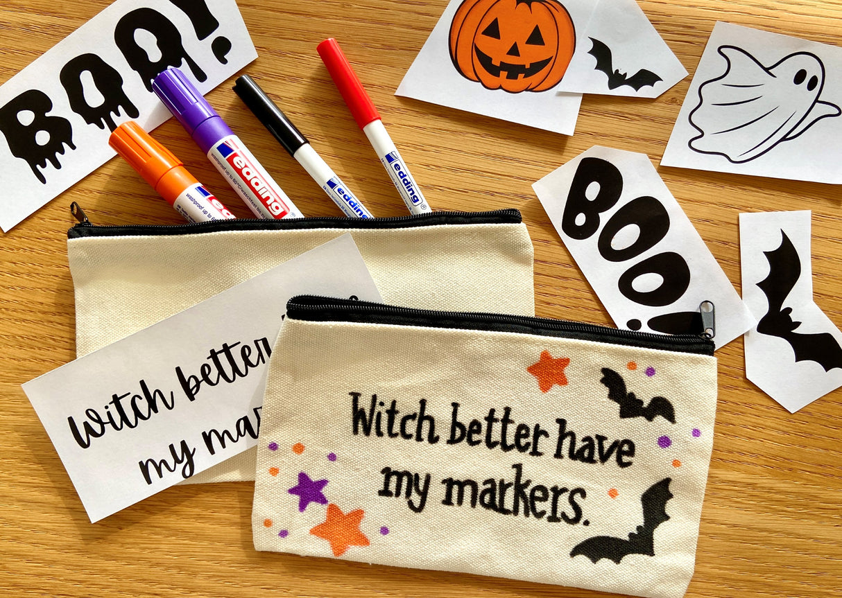 Conjure Up Your Own Spooky Halloween Pen Pouch with Marie Fleckstein