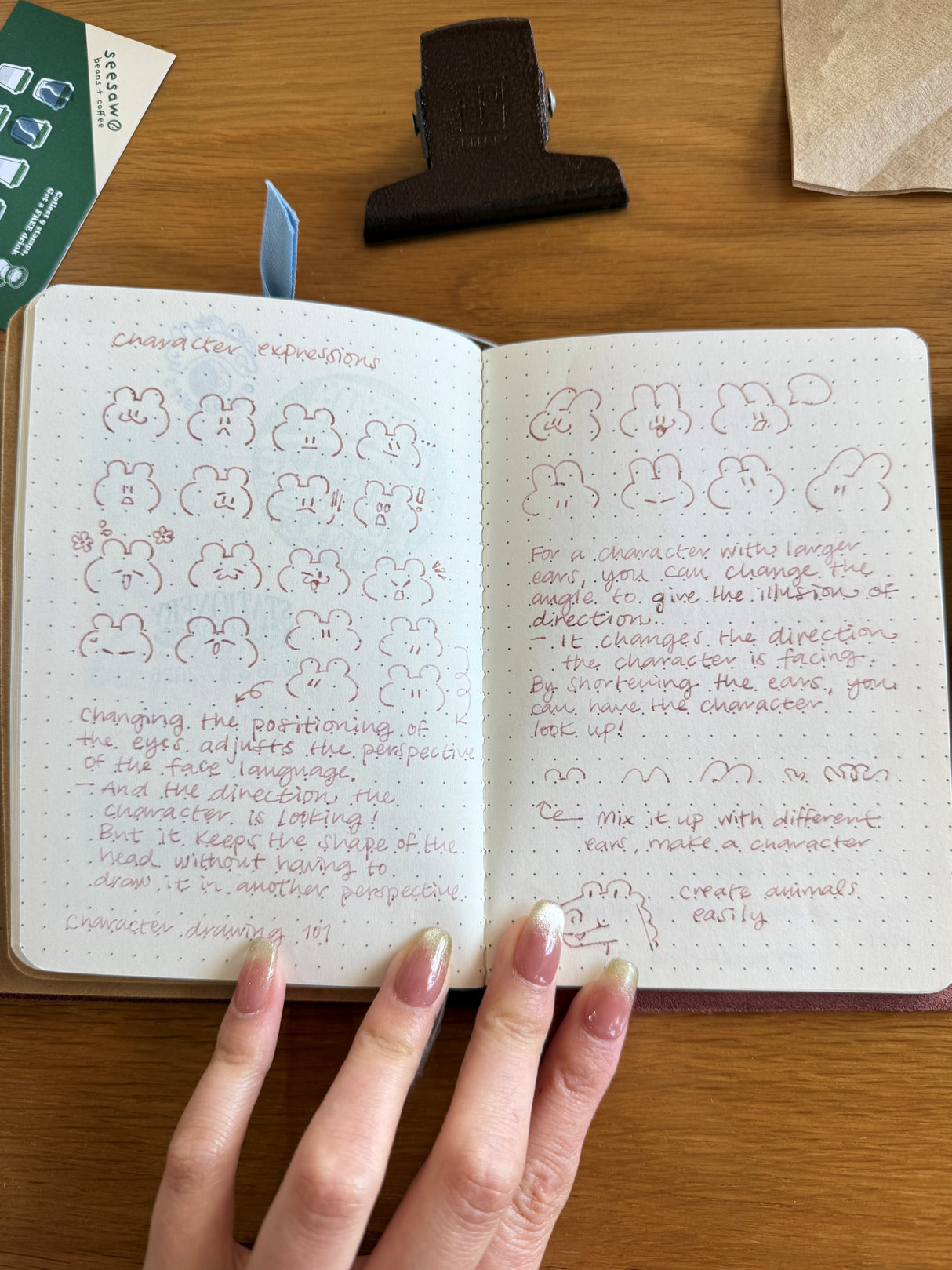 Character Doodling with Leika Ikuma from Kumakun Studio